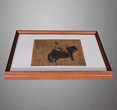 黄浦书画装裱配框服务案例